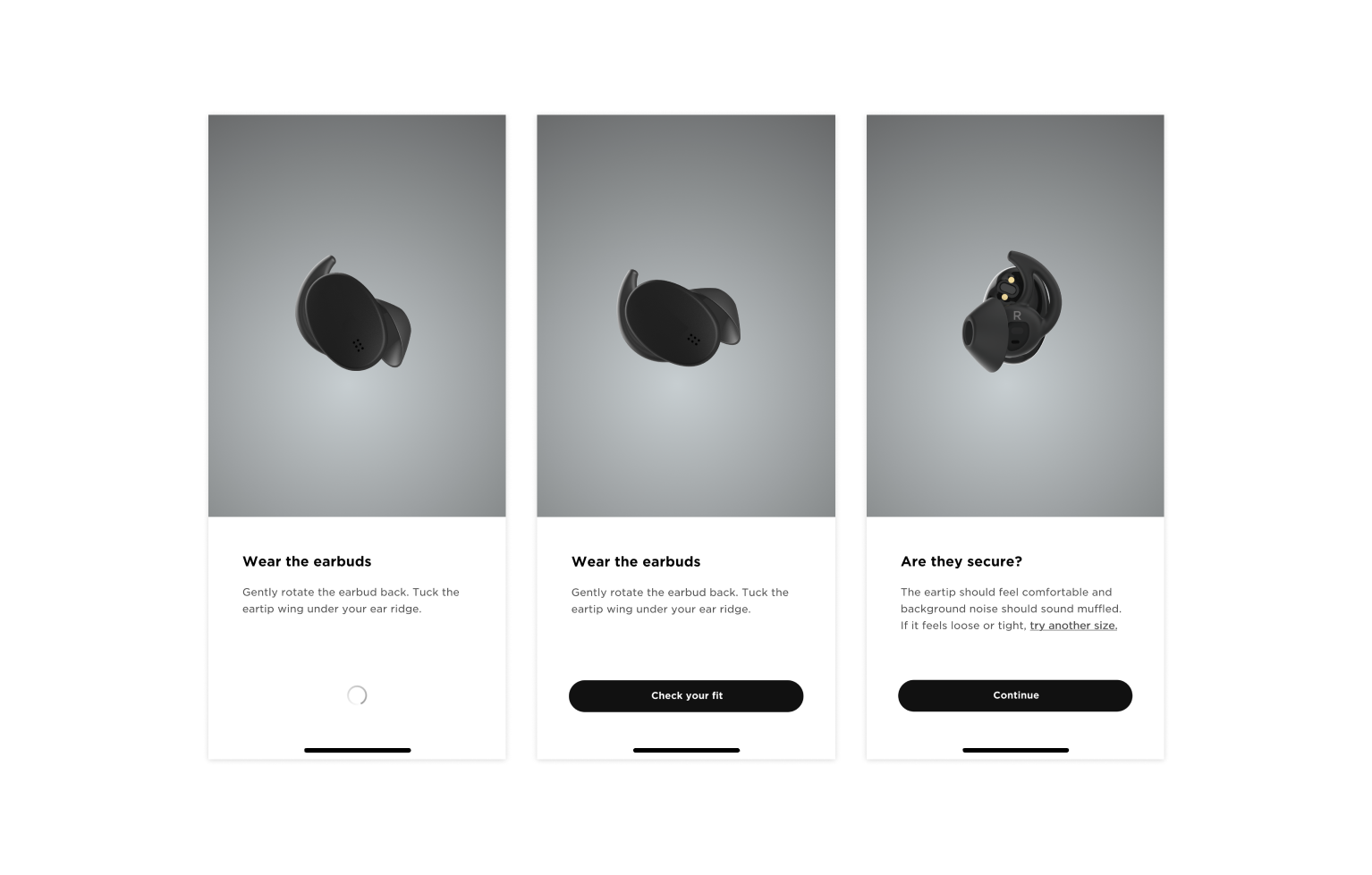 Prototype round one usability testing