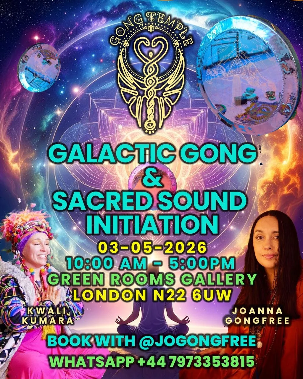 Upcoming: Galactic Gong & Sacred Sound Initiation May