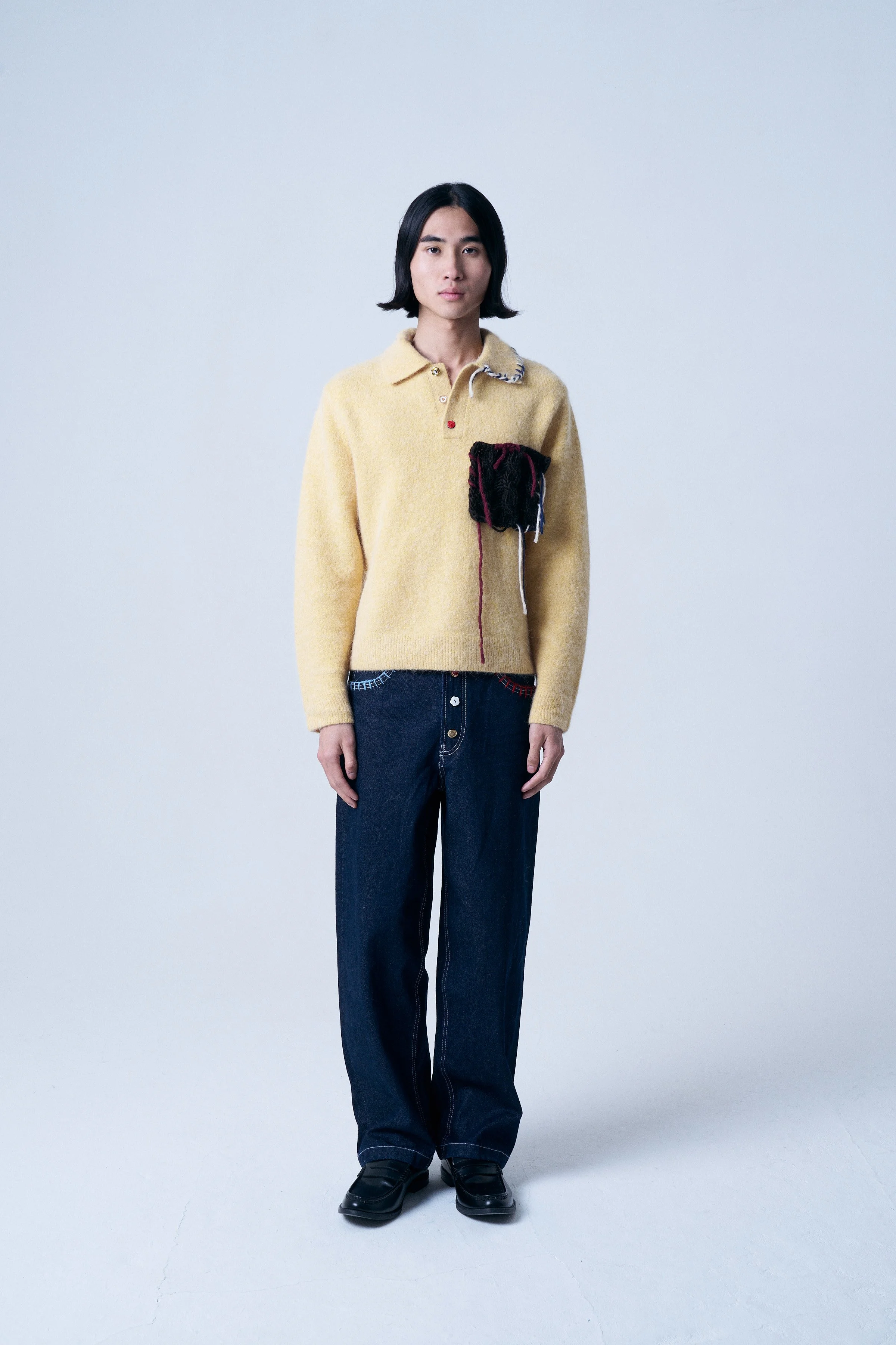 CLEMENT polo sweater