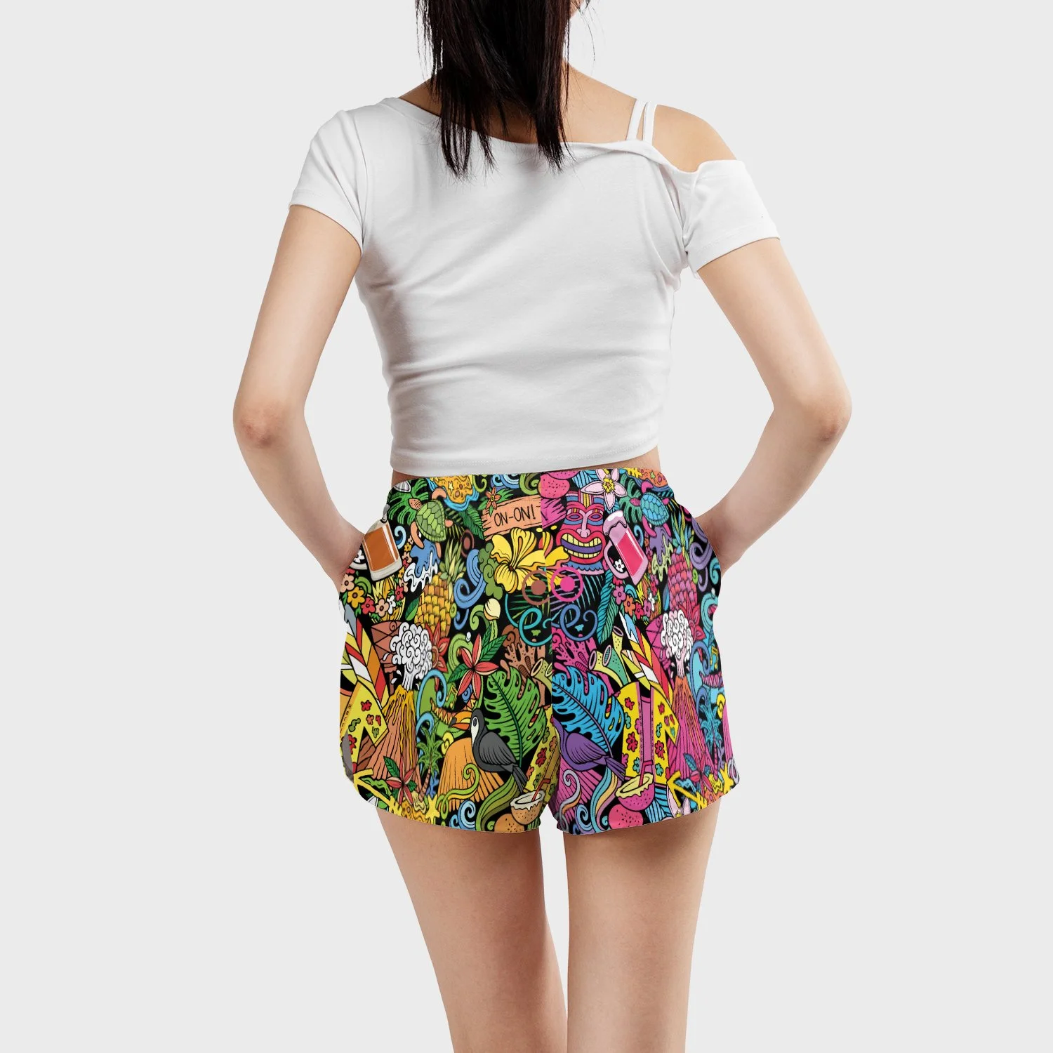 half-half-womens-hawaiian-board-shorts-back-model-mockup.jpg