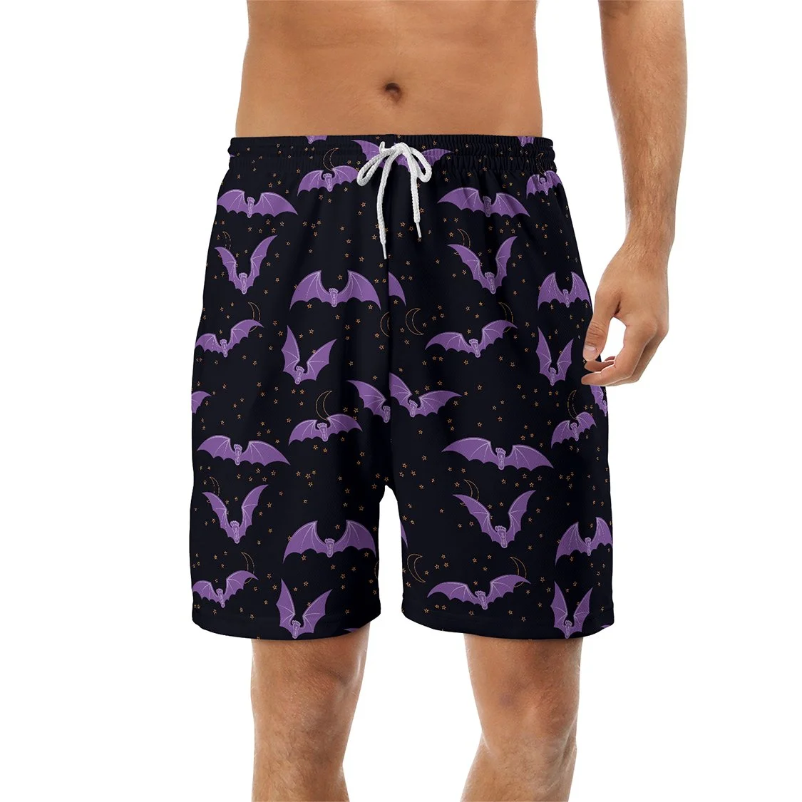 Foot Bats Above the Knee Sport Shorts