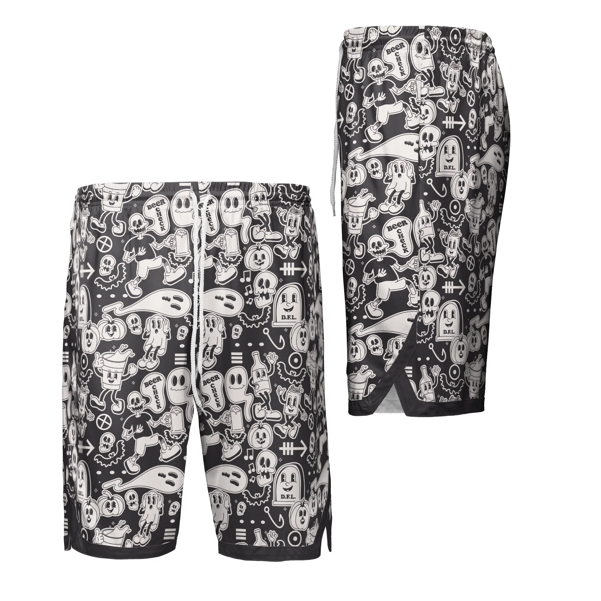 Retro Hashoween Jersey Shorts