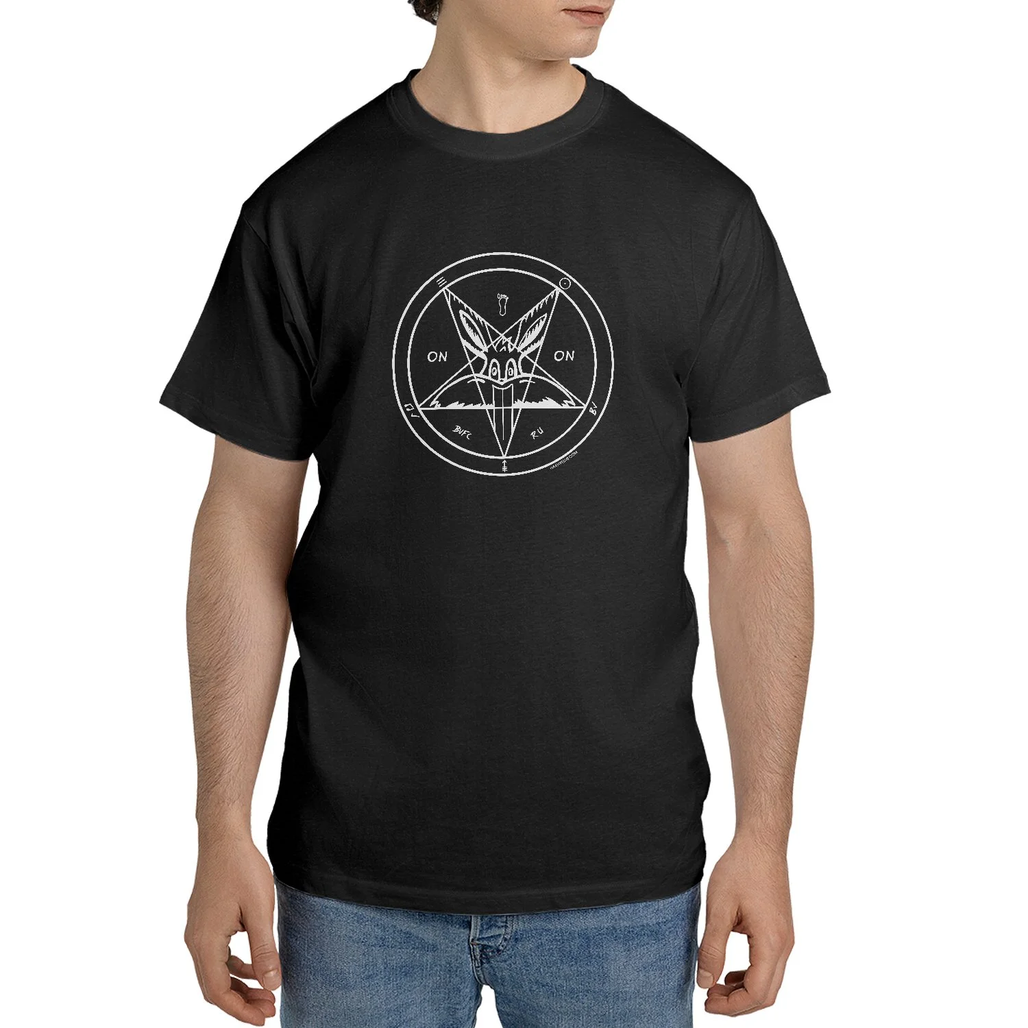 Bunphomet Black Heather Tee