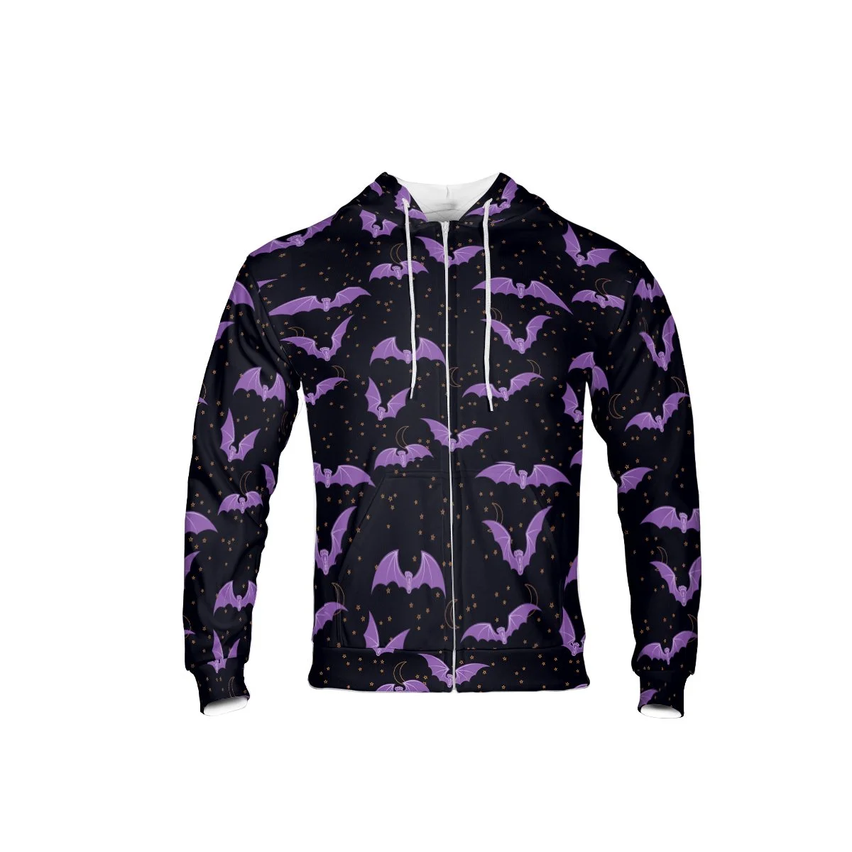 On-On Foot Bats Midweight Zip Hoodie