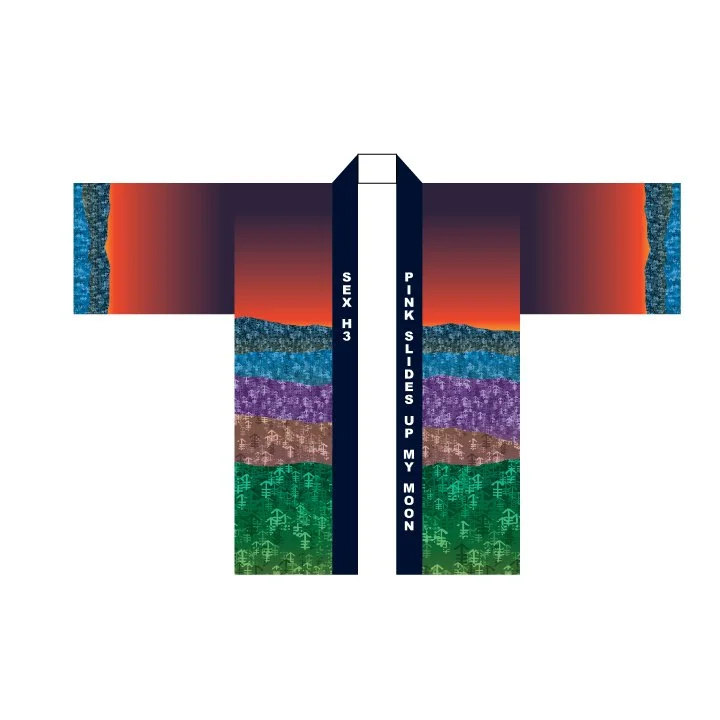 True Trail Forest Sunset Happi Coat