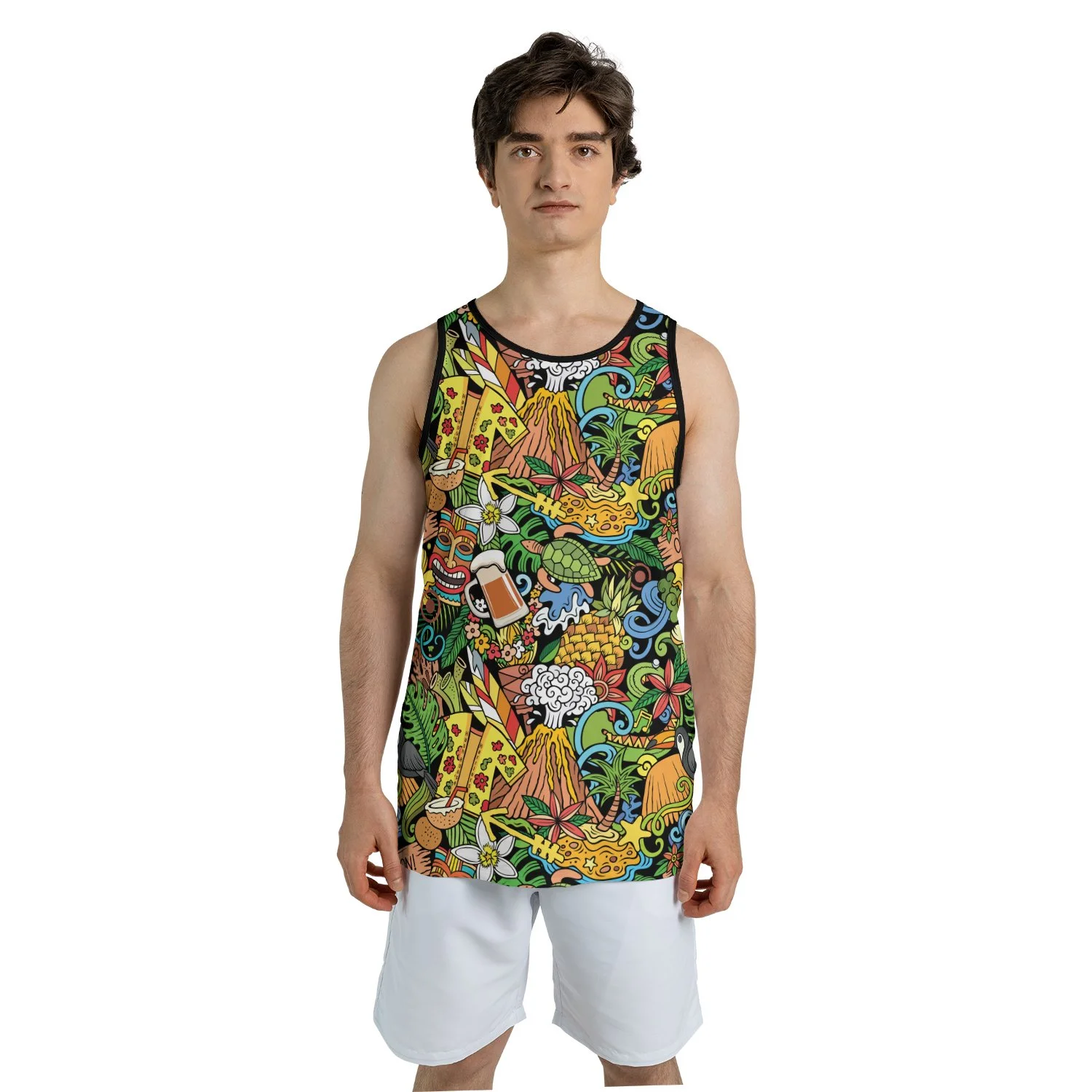 Men's Hashy Hawaiian Tank