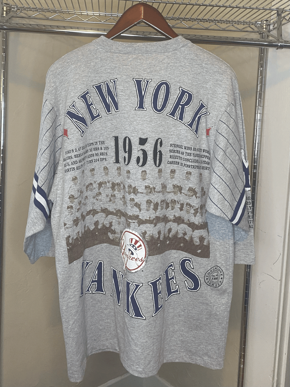 NEW YORK YANKEES 90s long gone Tシャツ USA製 古着 90's