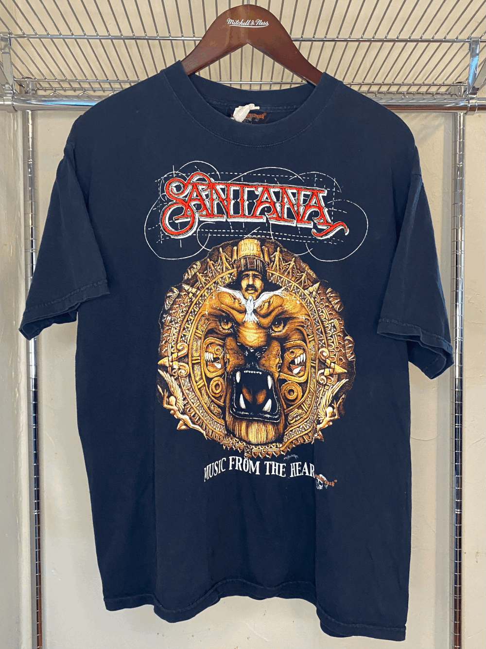 1990's Santana Tour T-Shirt — Alley Cat Vintage
