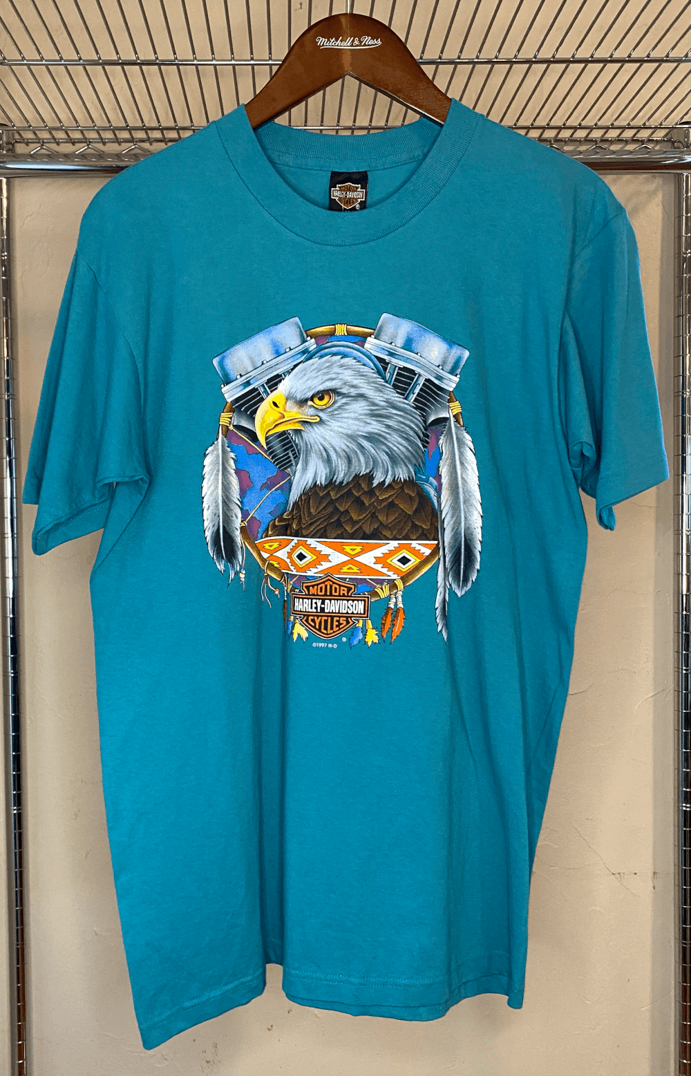 1997 Harley Davidson NWT T-shirt — Alley Cat Vintage
