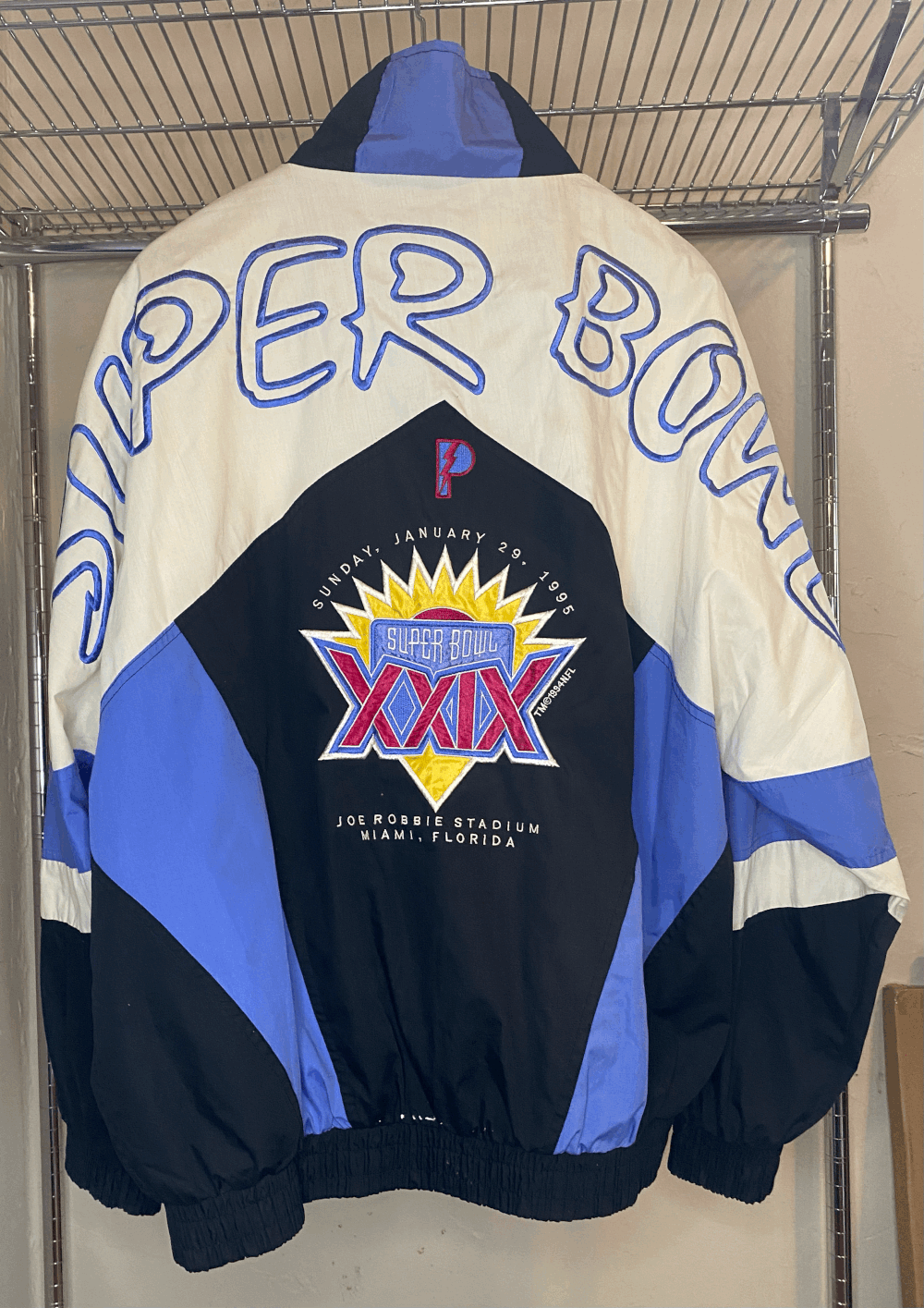 1995 Super Bowl XXIX Pro Player Windbreaker — Alley Cat Vintage