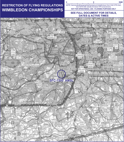 Flying A Drone Near The Wimbledon Championships *UPDATED* 2024 UK