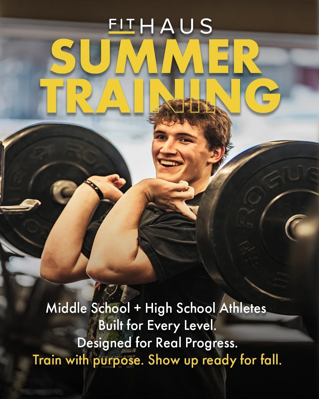 Summer training is almost here.

Whether you&rsquo;re just learning how to train or looking to take your performance to the next level, we&rsquo;ve built programs to meet you where you&rsquo;re at.

Youth Strong builds the foundation.
High School Str