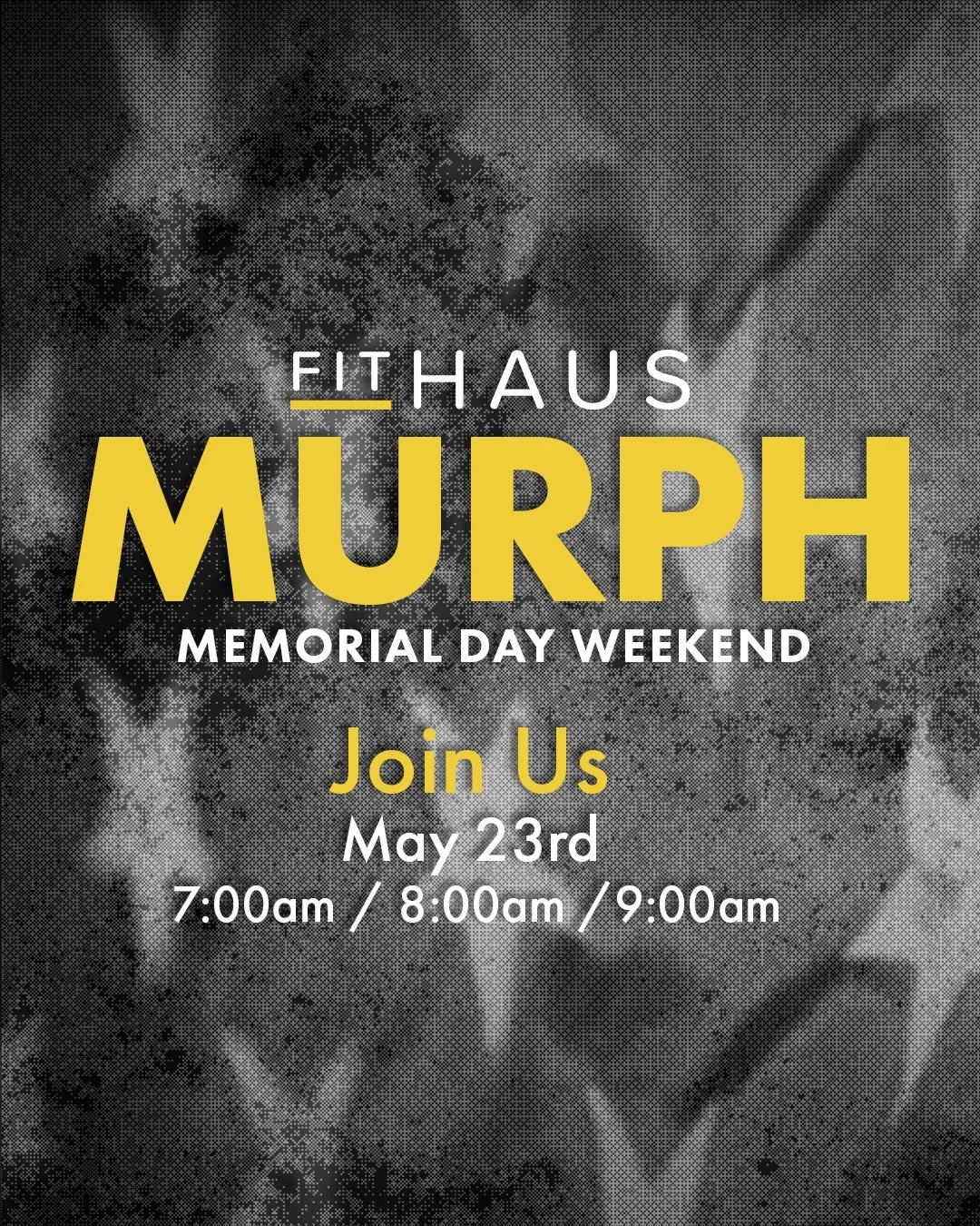 Murph 2026 Memorial Day Weekend