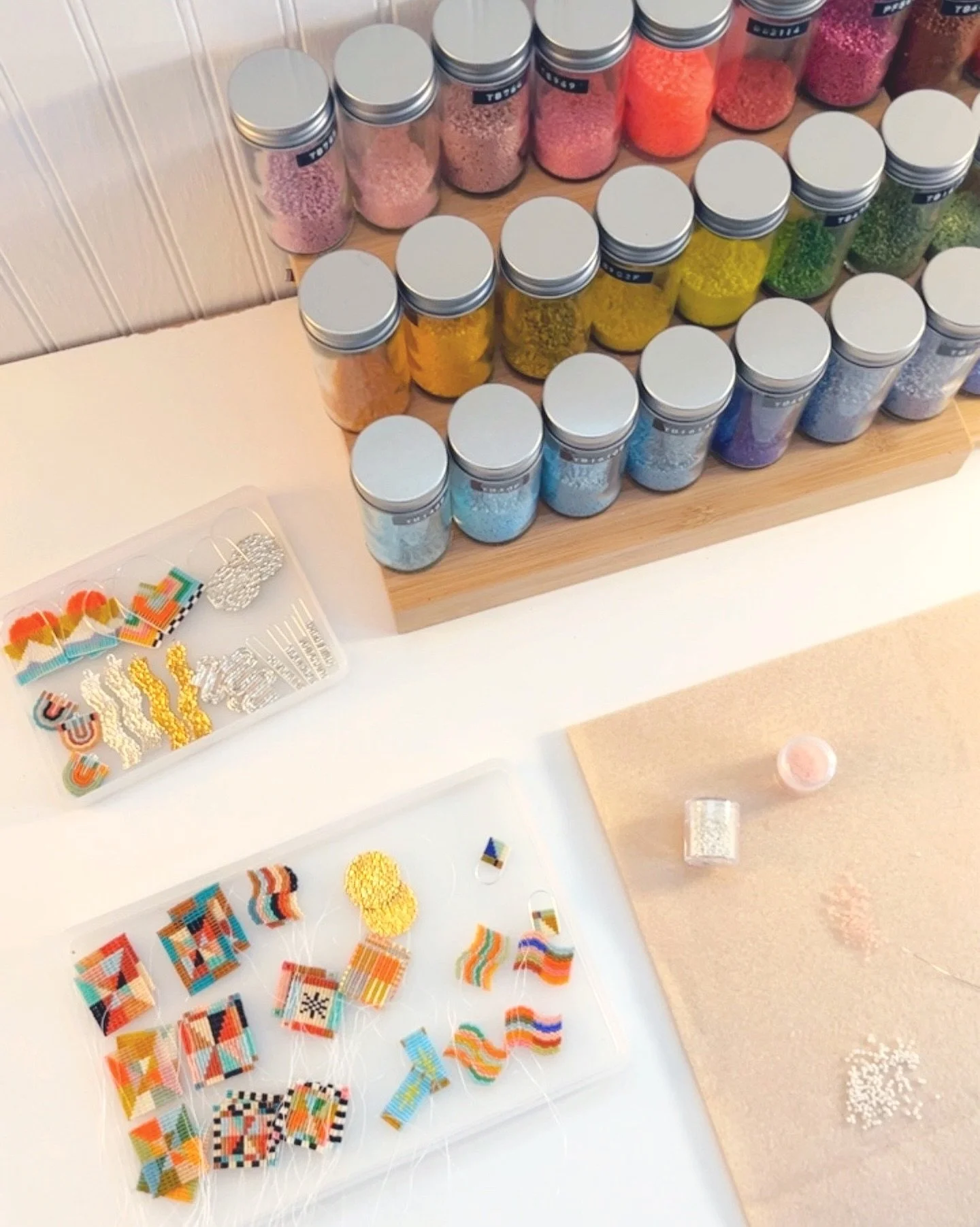 A pile of WIPs&mdash;working on your made-to-orders and some new things for my next market in December! The shop is open for made-to-order through the end of this month!

If you are an email subscriber, today is the last day to use your free shipping