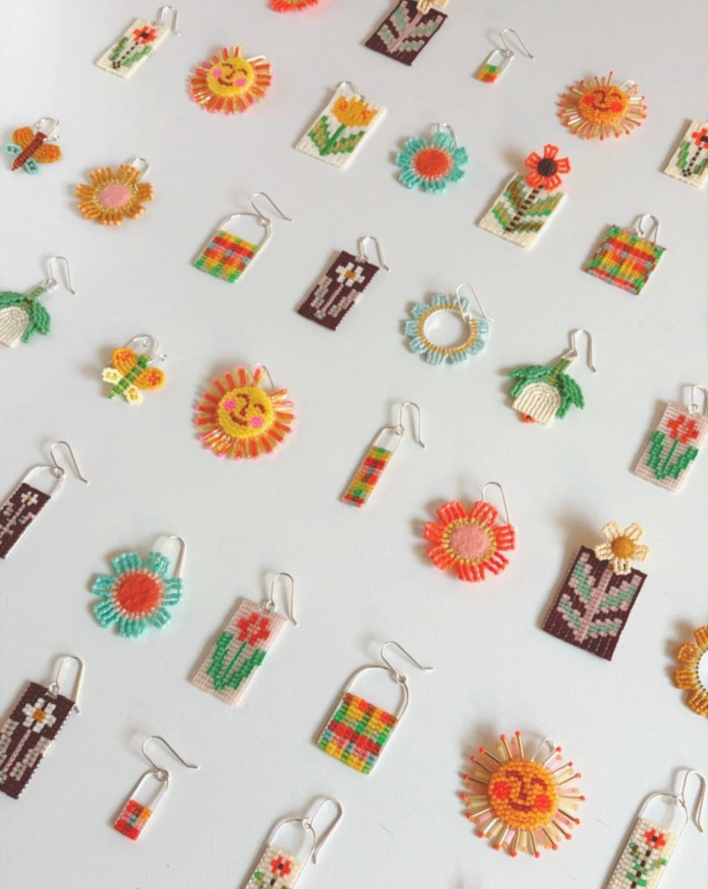 Life got to life-ing and I almost forgot to remind you about my shop update tomorrow! I&rsquo;ve got a good collection of ready-to-ship pairs, otherwise all my spring designs will be available made-to-order with a 2-4 week shipping time. See you tomo