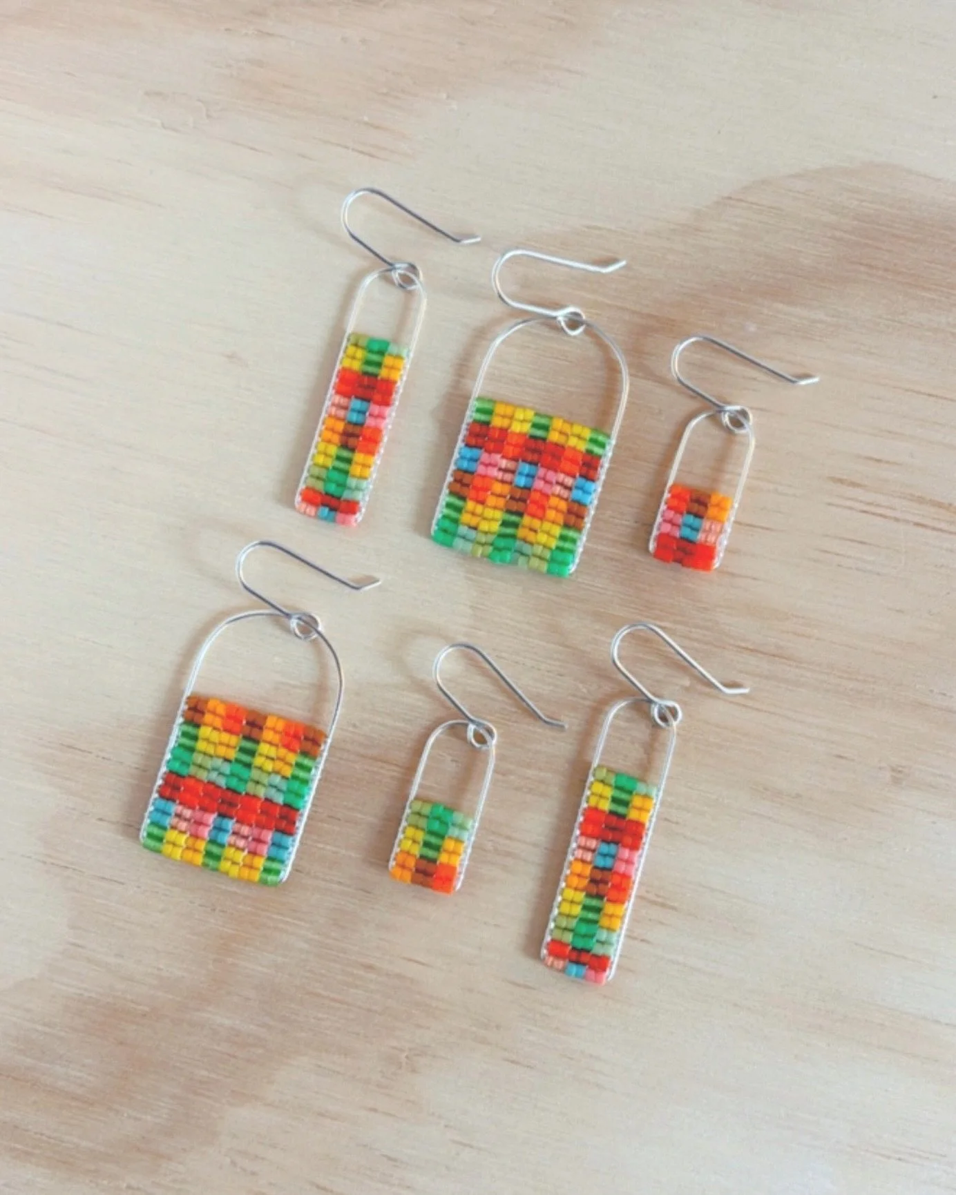 Picnic plaid 🧺 🧡 Still available at the link in my bi0! I&rsquo;m working on getting orders to you, they should all be in the mail by the end of the week!