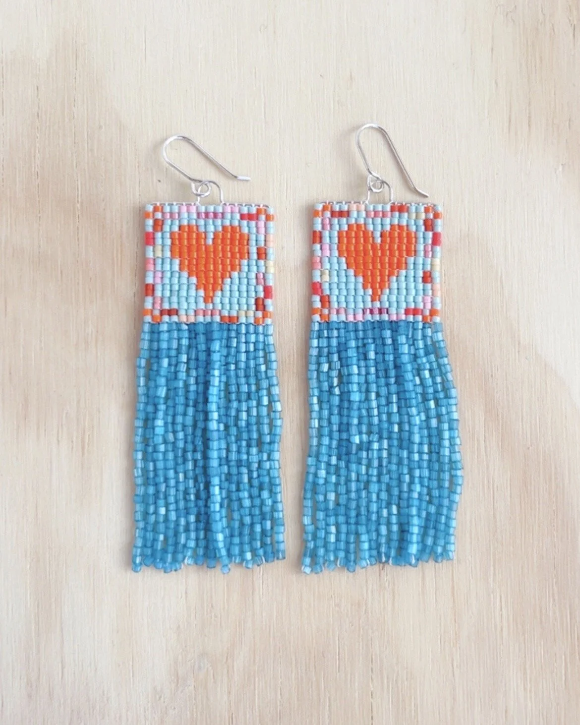 MADE-TO-ORDER – XL Love Danglers – Blue