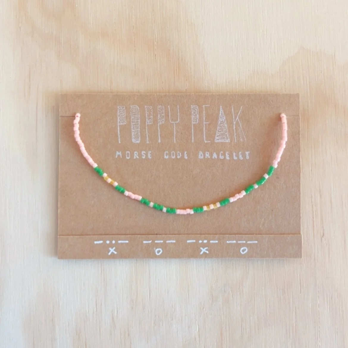 Morse Code Bracelet – XOXO #4