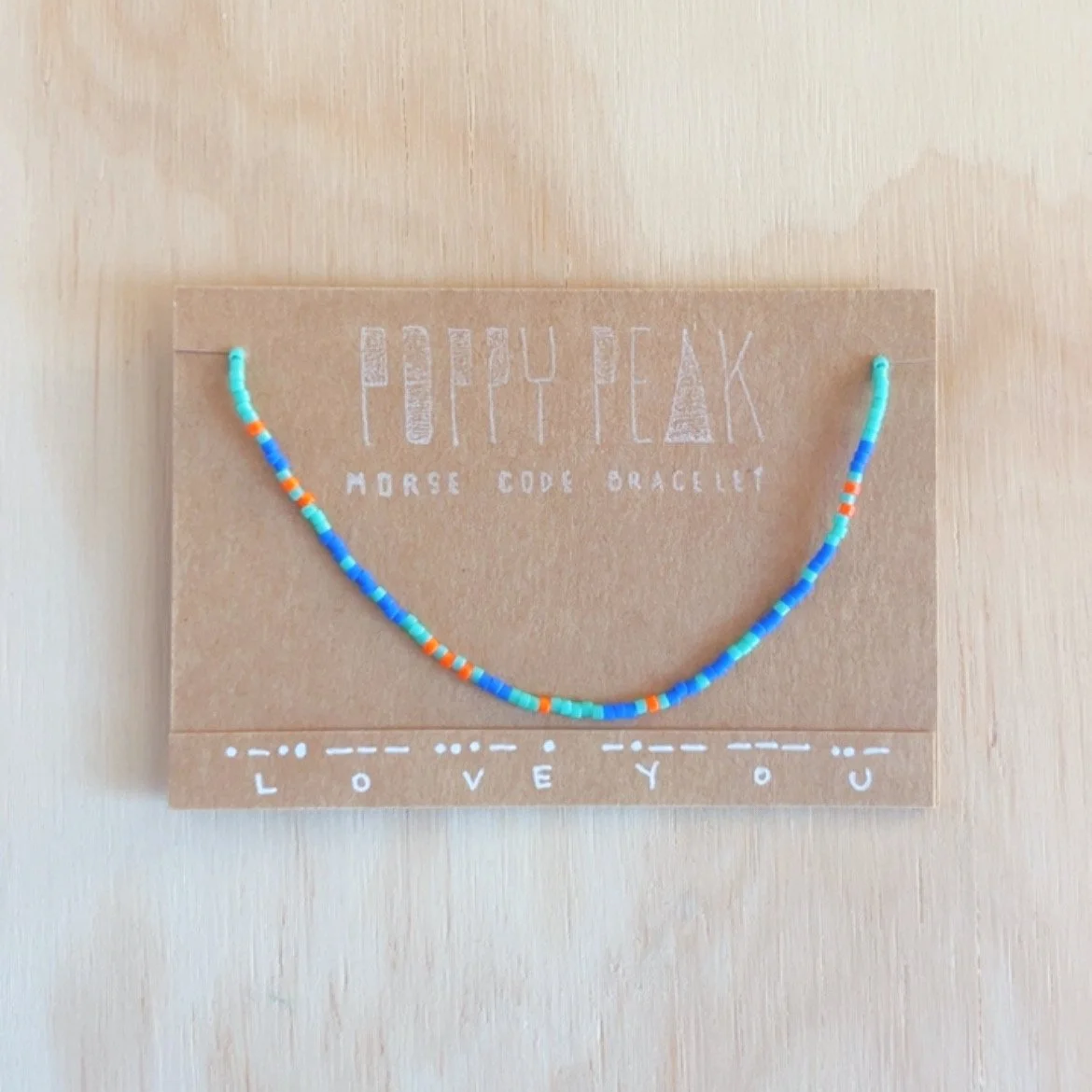 Morse Code Bracelet – LOVE YOU #8