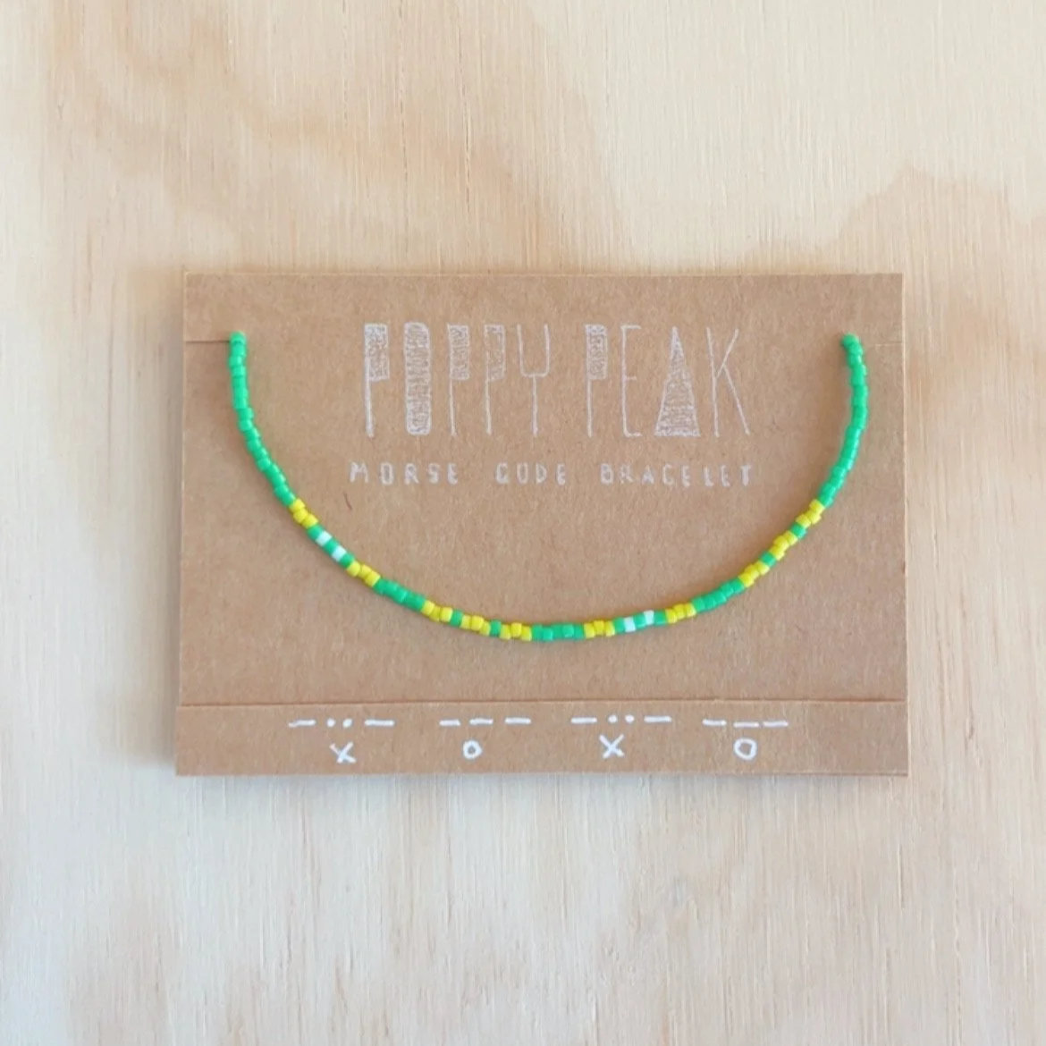 Morse Code Bracelet – XOXO #3