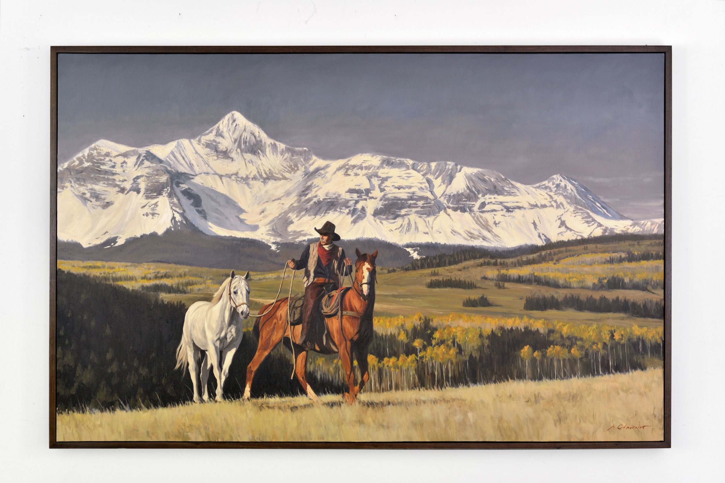 "The Way Home" Commissioned Piece, 45x70, Oil on canvas, 2026