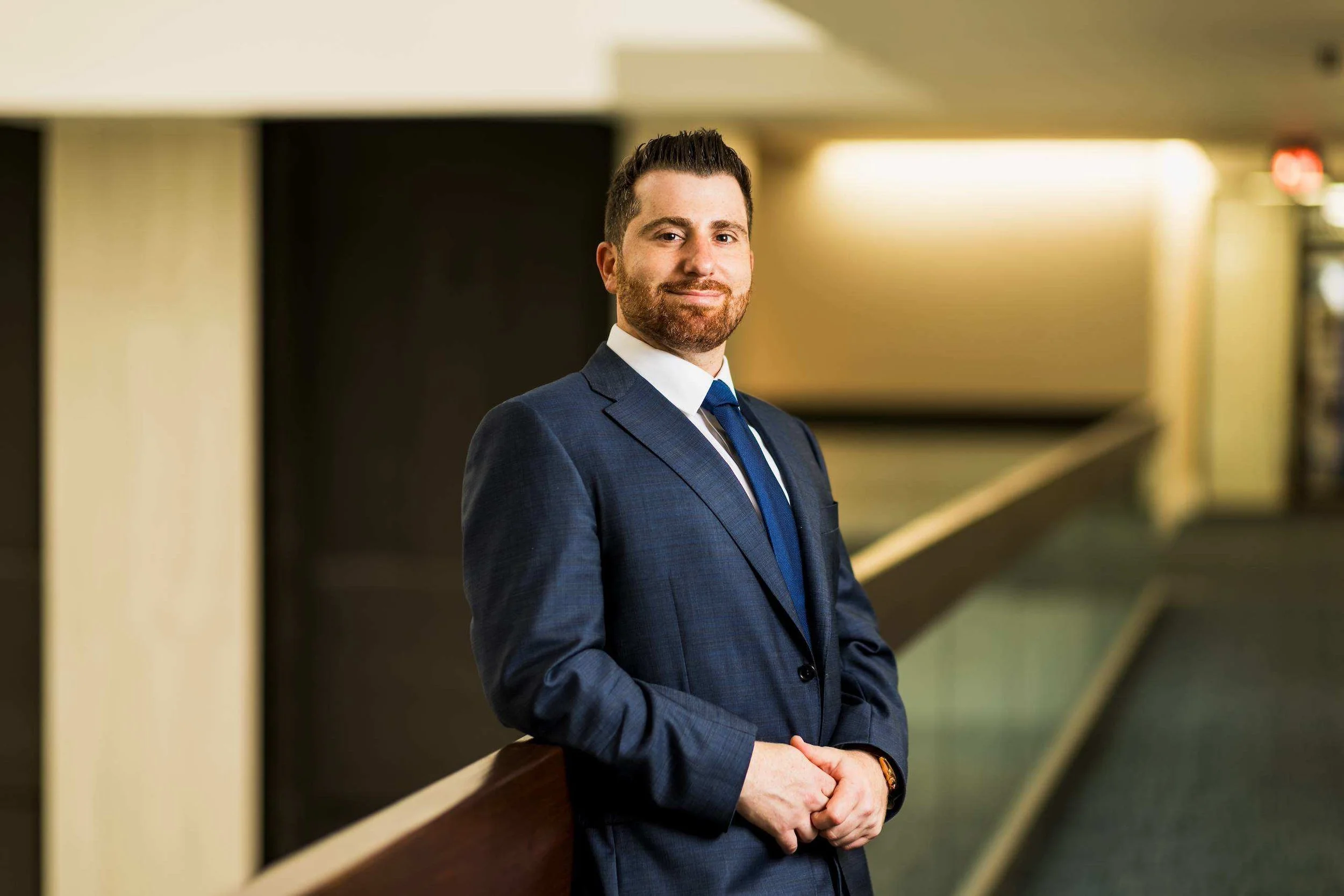 Attorney Daniel Sagiv at his Boca Raton office