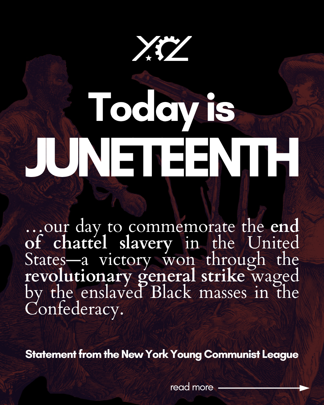 Juneteenth Statement from the NY Young Communist League