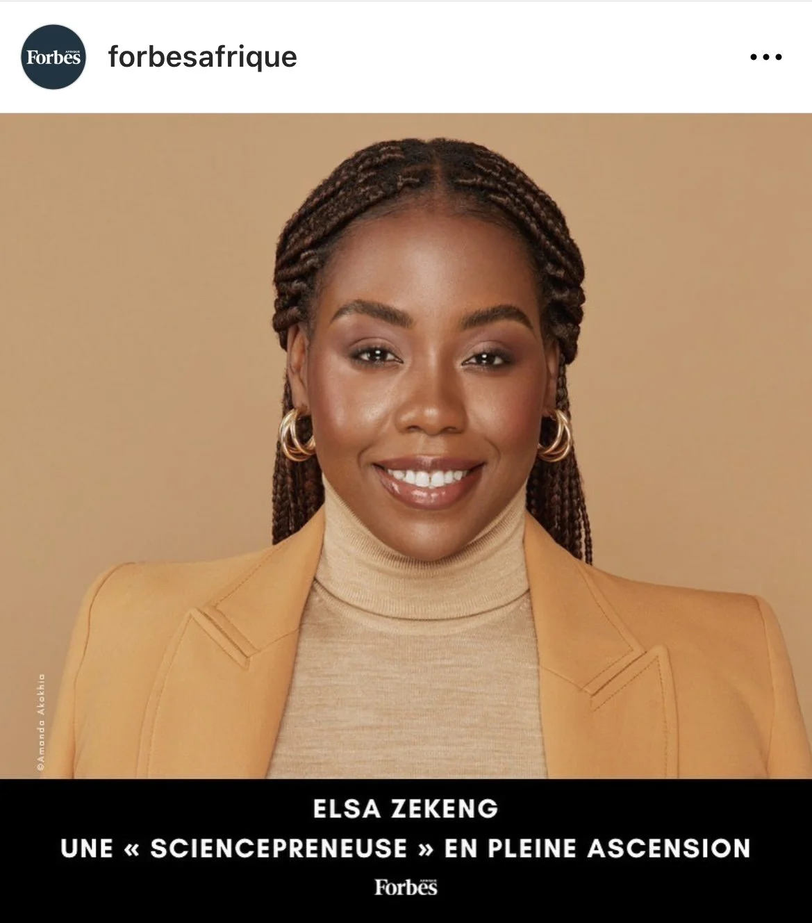 'Une Sciencepreneuse - en pleine ascension' - 'A Science-preneur - on the rise'