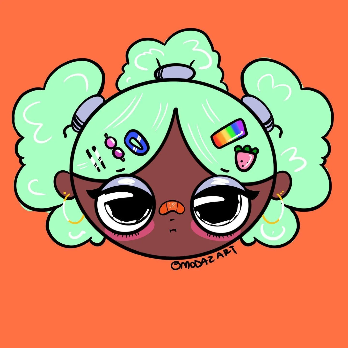 A new style, quick and easy, very inspired by Sanrio , Future Fantasying Delight and all the other illustrators who make cute things