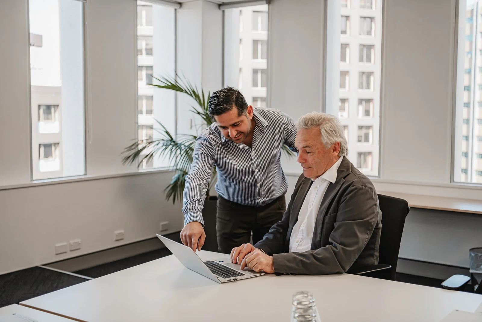 Wellington business team photography during collaborative meeting.