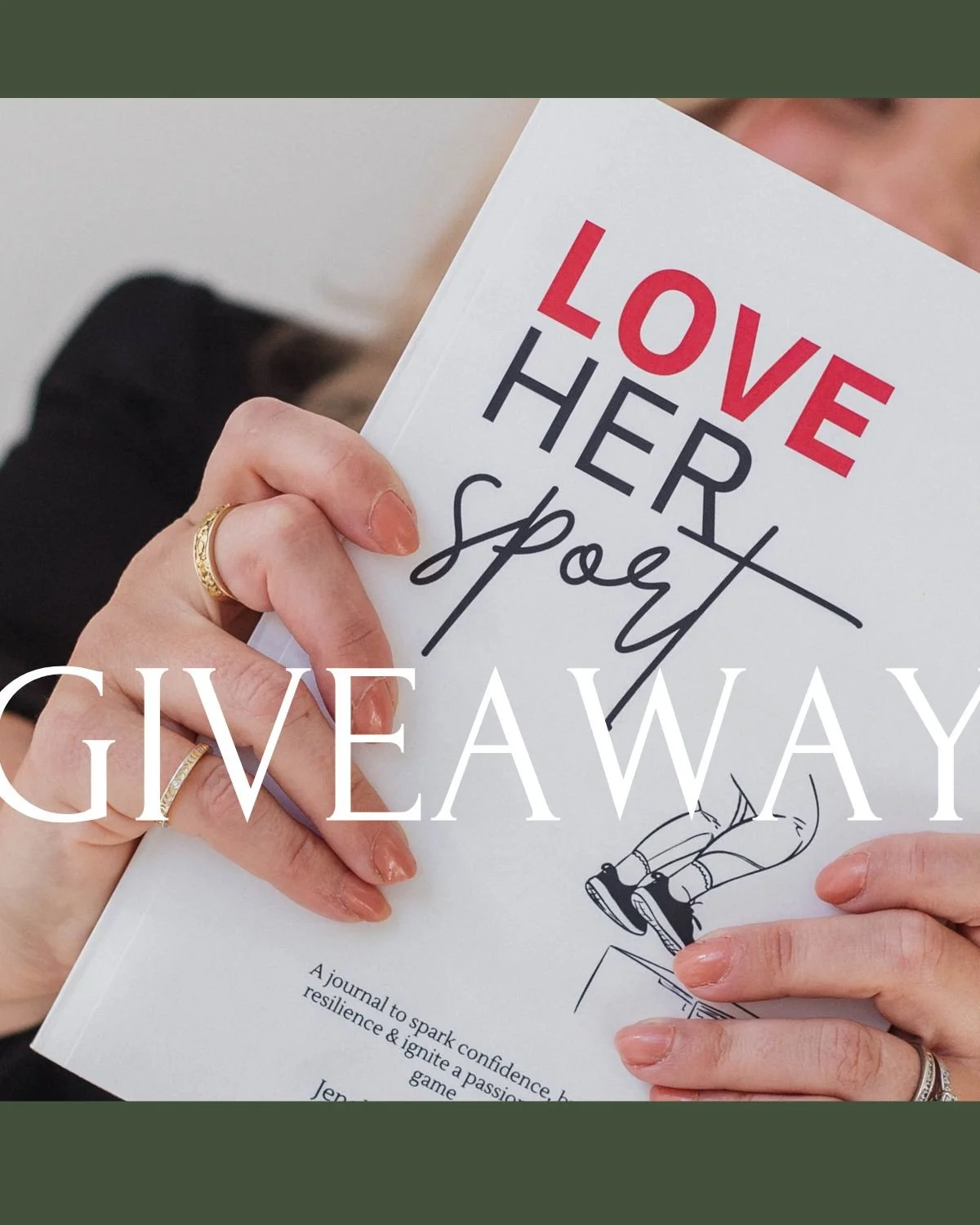 Exciting news ! 🎉

It's time for you to experience the magic of the Love Her Sport Journal firsthand. 

We're giving away a Journal/Self Care bundle of a FREE Copy of Love Her Sport, Muscle Mender Salve, Muscle Mender Bath Soak + $25.00 Starbucks Gi