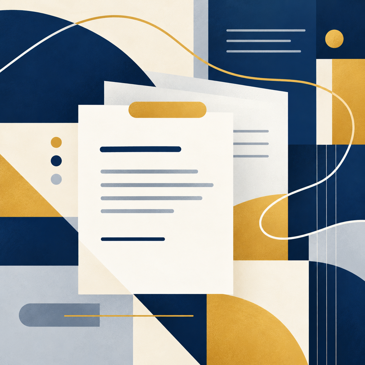 Abstract Tax Document