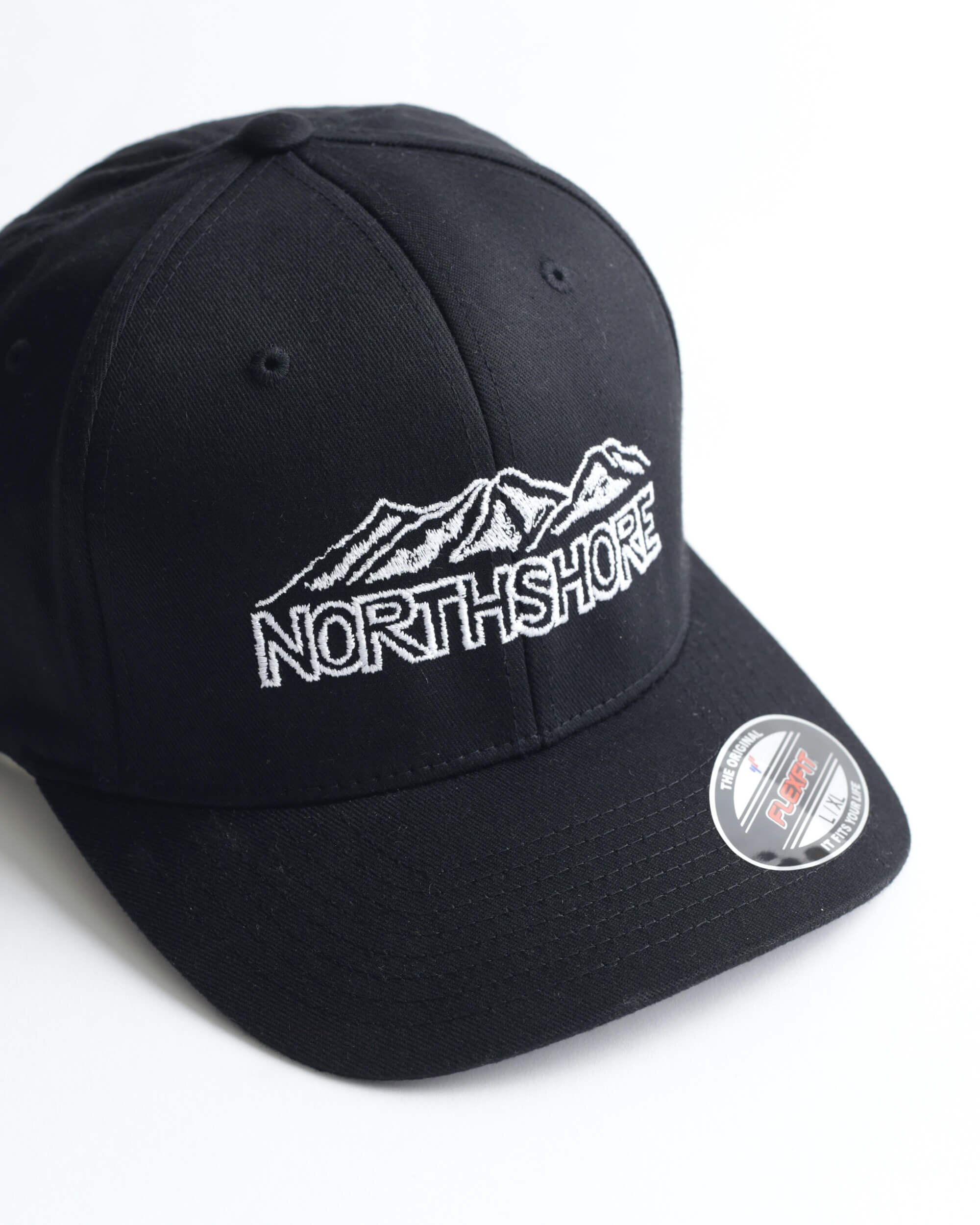 The Local – Flexfit Curved Bill Hat - Black, Navy Blue, Chocolate Brown, Light Grey