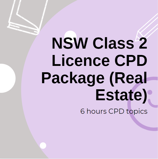 NSW CPD — The Australian Real Estate Training College