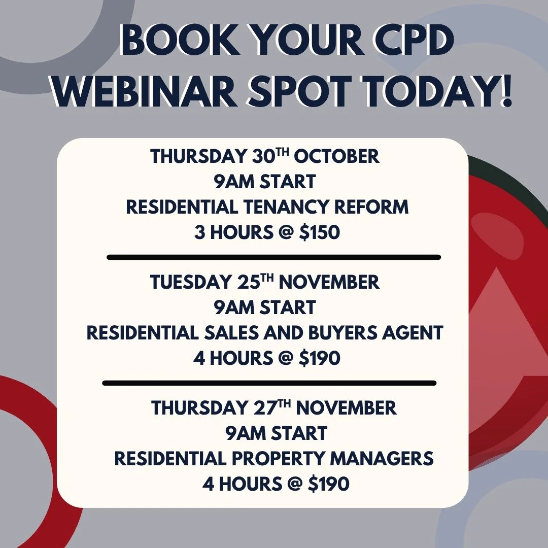 CPD WEBINAR DATES OUT NOW!
Head to the link in our bio to secure your spot.
Places limited!!