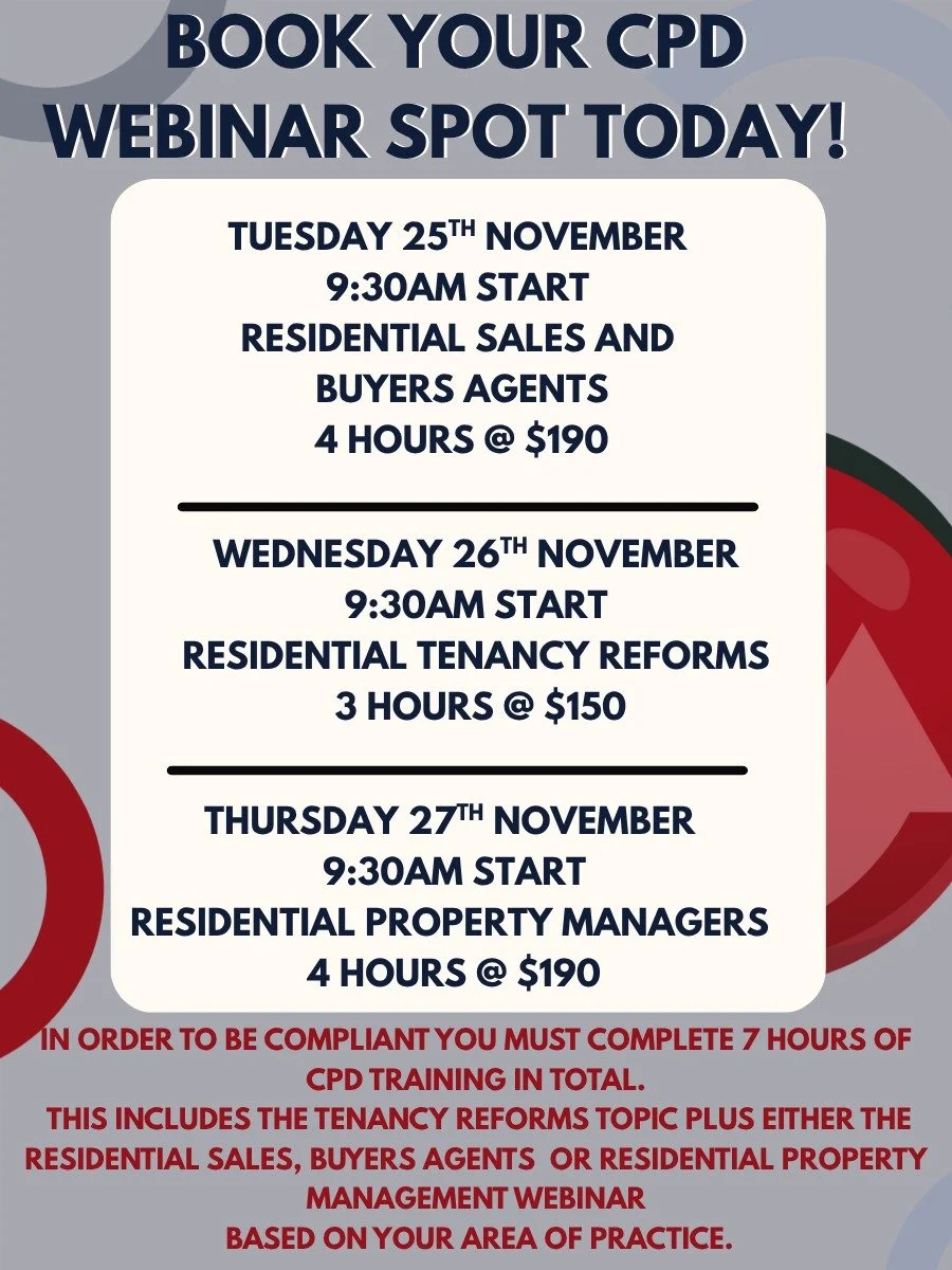 Still haven't completed your CPD?
Book your webinar today!