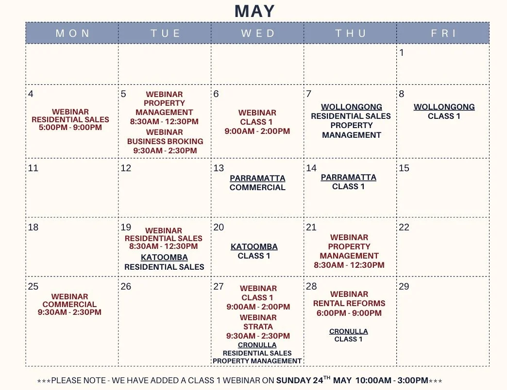 MAY
Our upcoming CPD dates have been released.
We are offering both face to face AND webinars! Head to the link in our bio to secure your spot today!