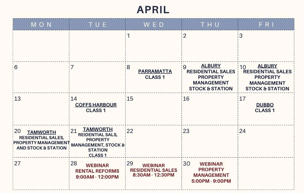 APRIL
Our upcoming CPD dates have been released.
We are offering both face to face AND webinars! Head to the link in our bio to secure your spot today!