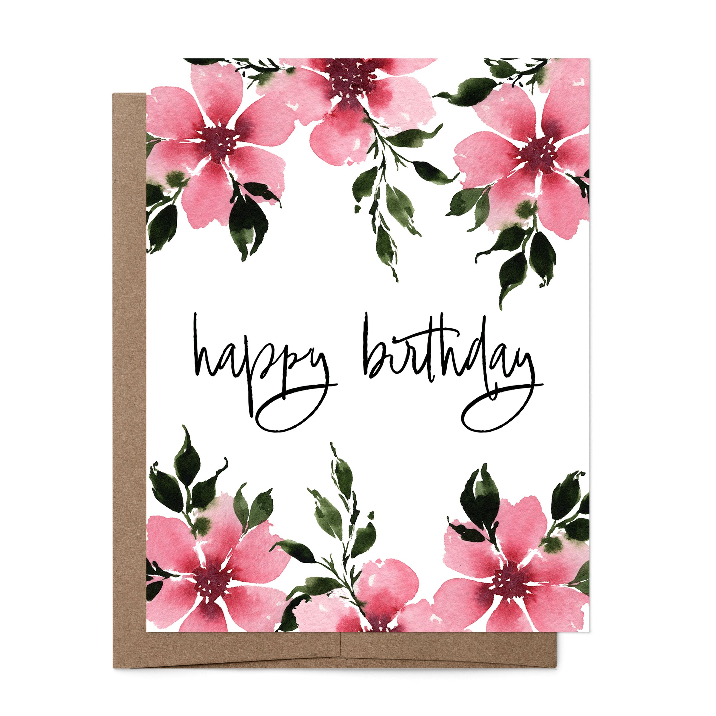 A2 Watercolor Floral Happy Birthday Card.jpg