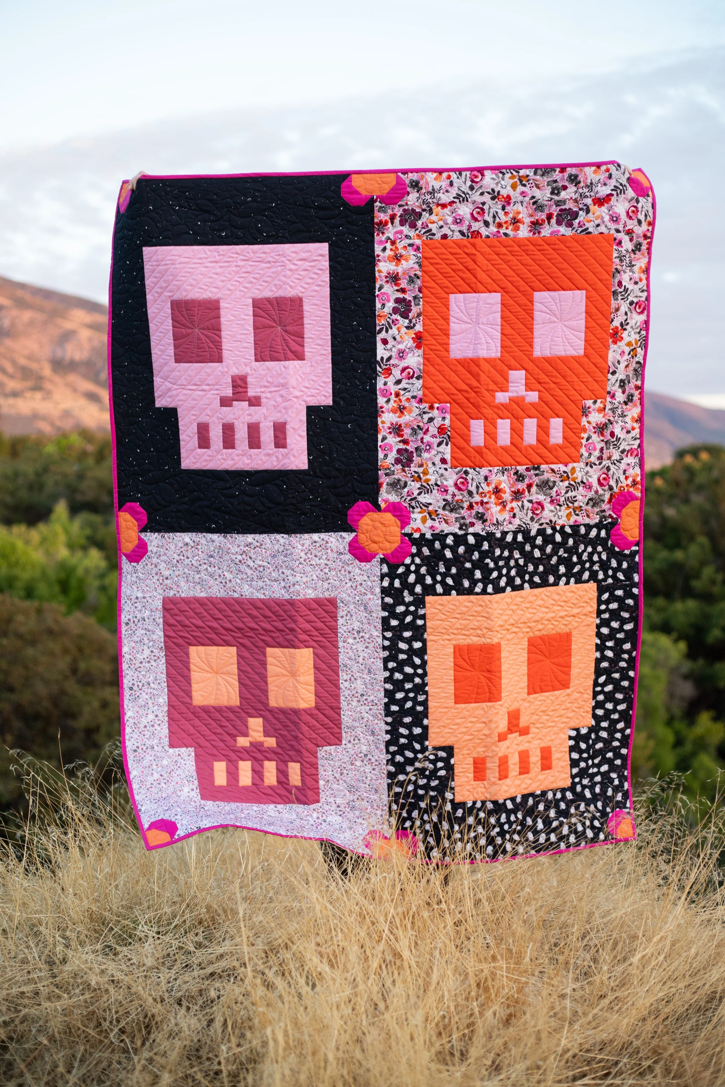Skullmate Quilt - Digital PDF Quilt Pattern