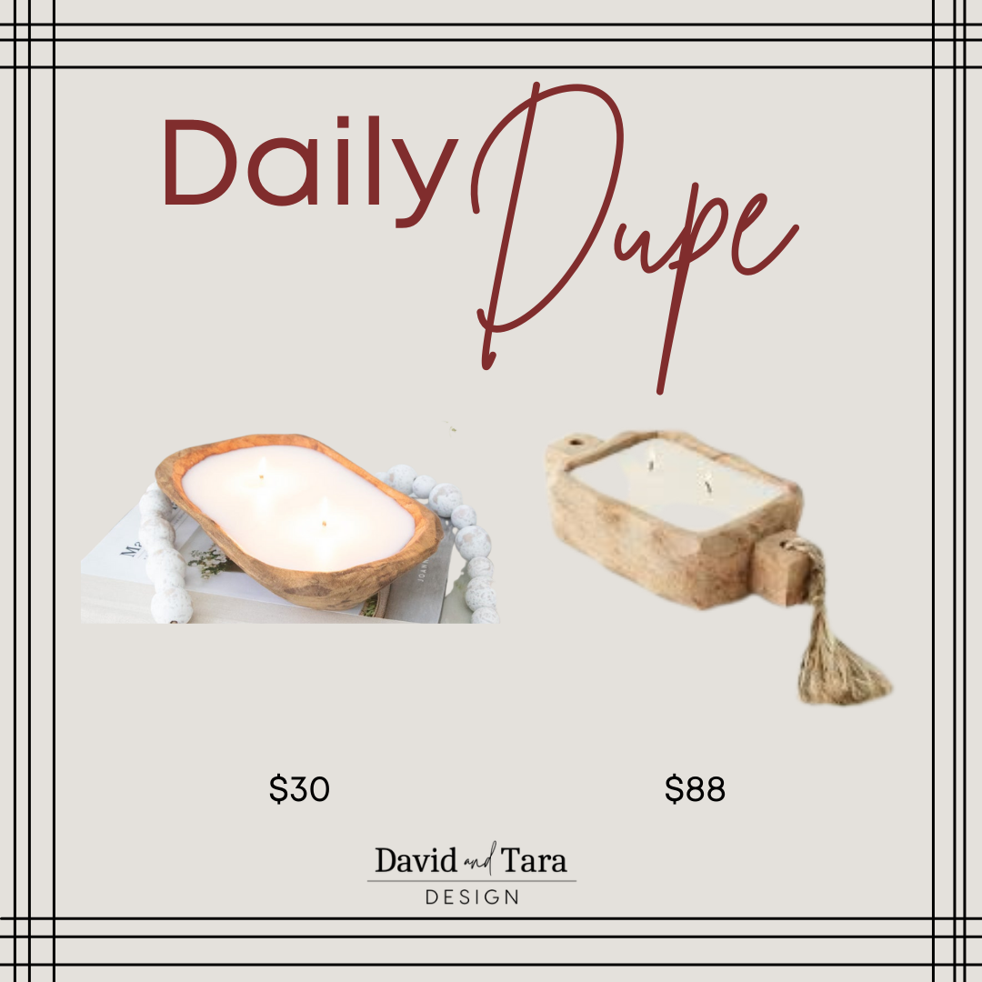 Dough Bowl Candles