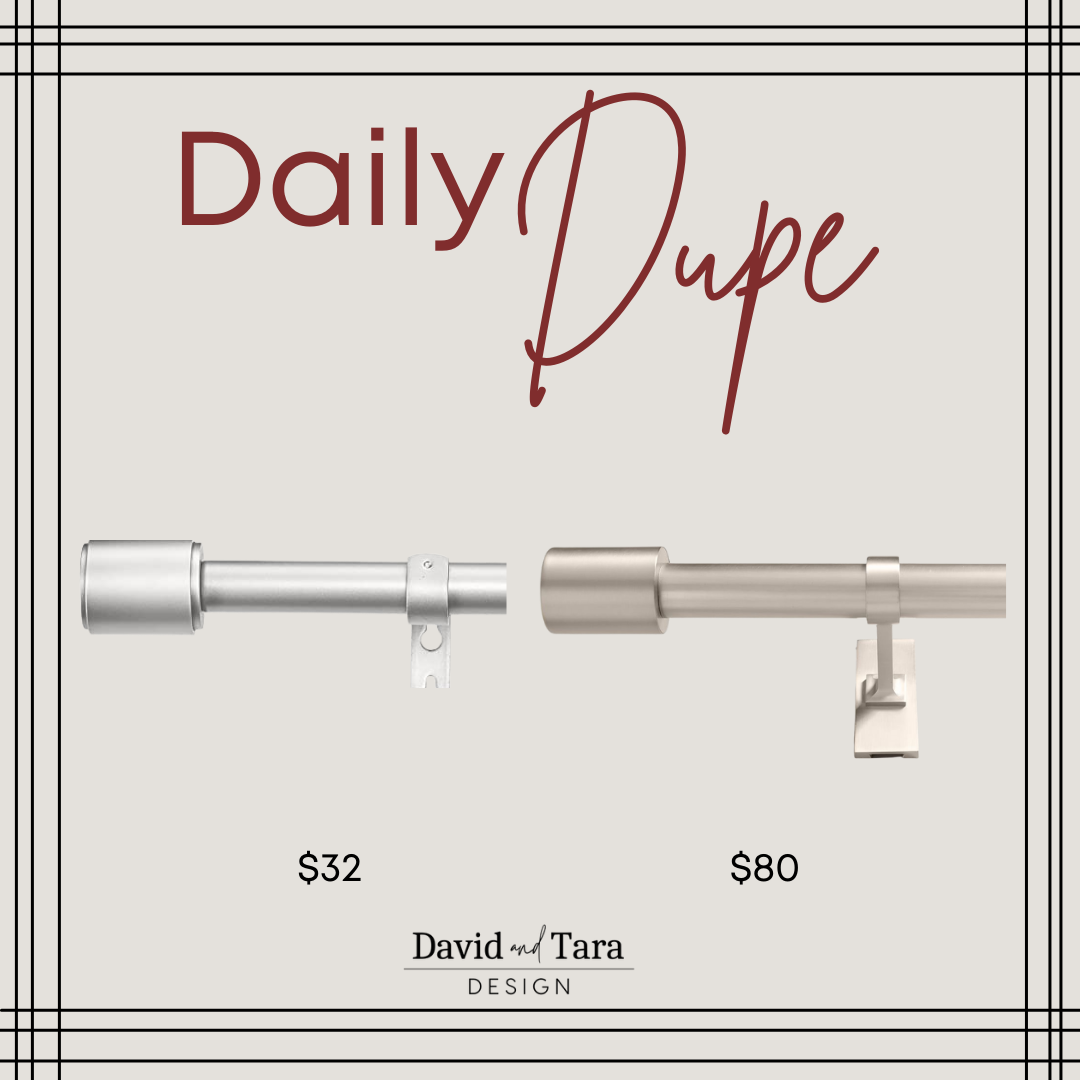 Brushed Nickel Curtain Rods