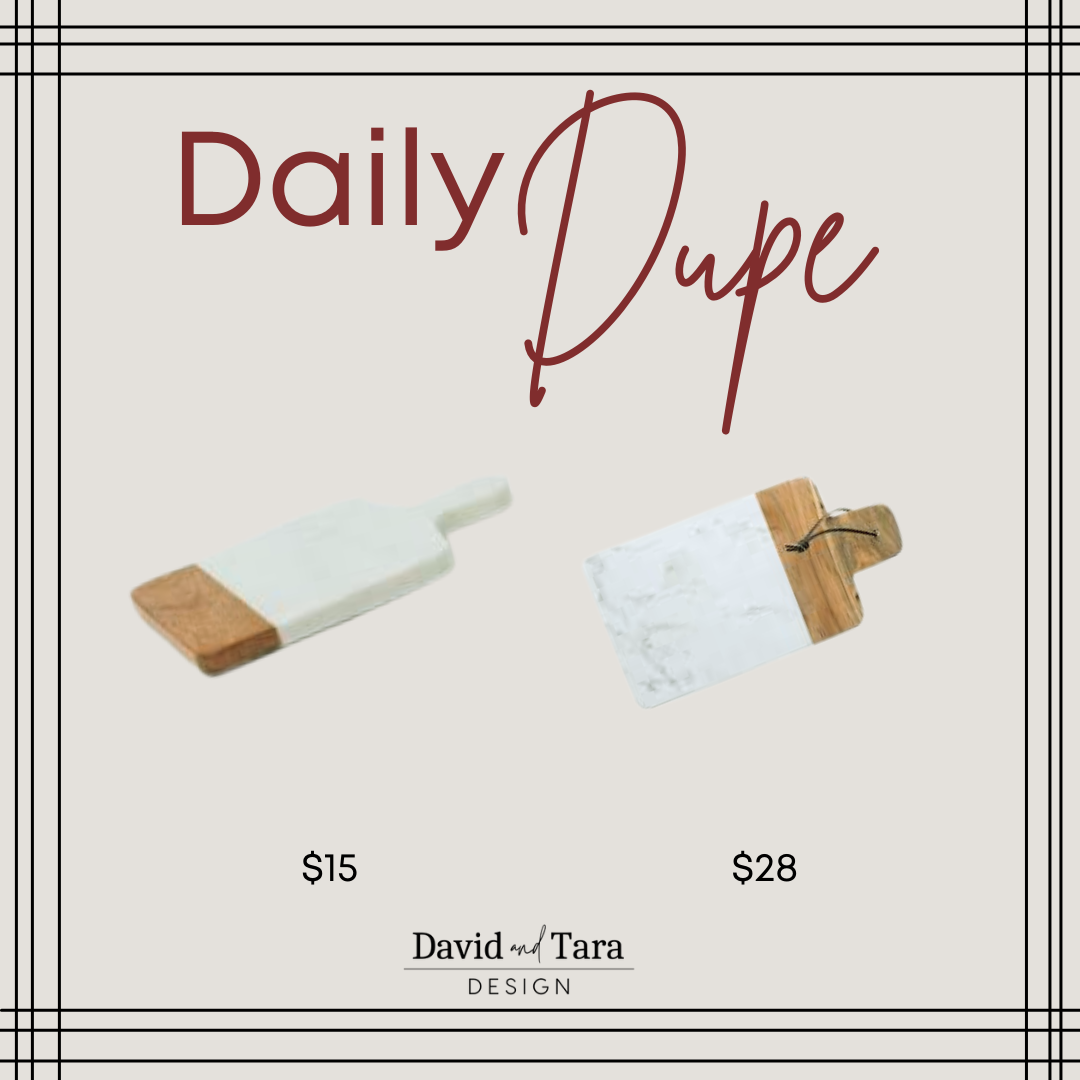 Wood &amp; Marble Serving Boards