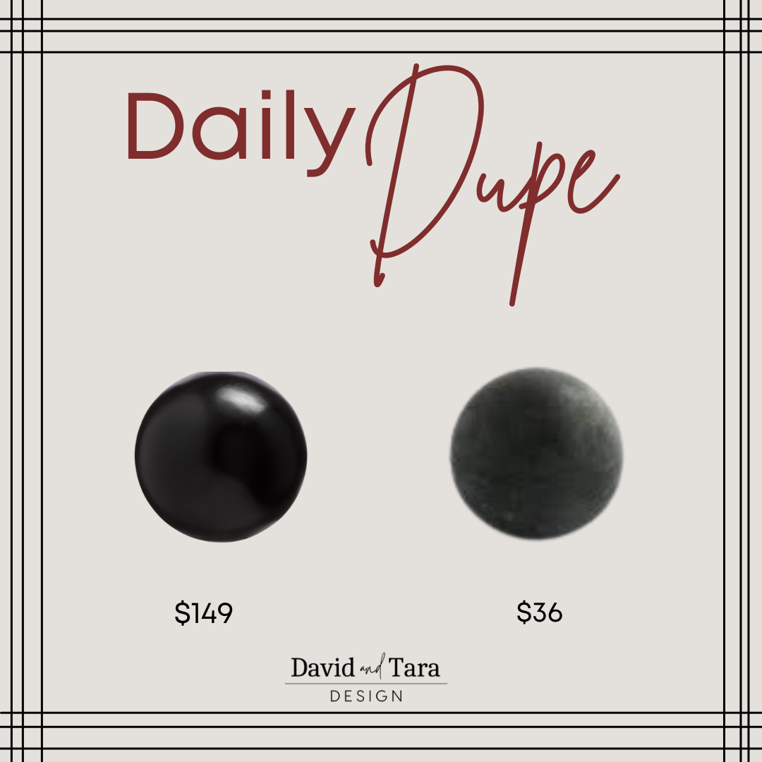 Black Concrete Spheres
