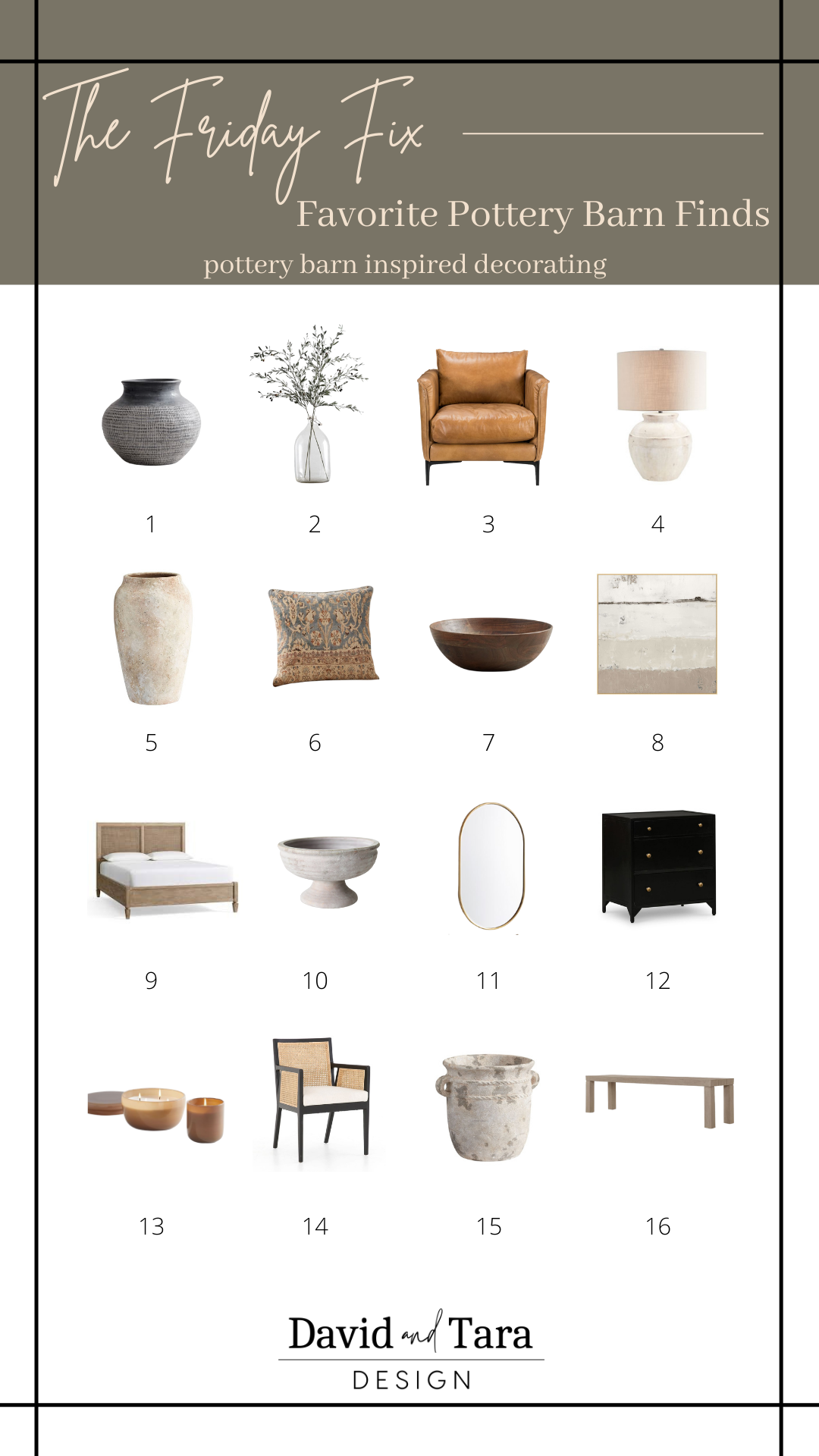 Favorite Pottery Barn Finds 