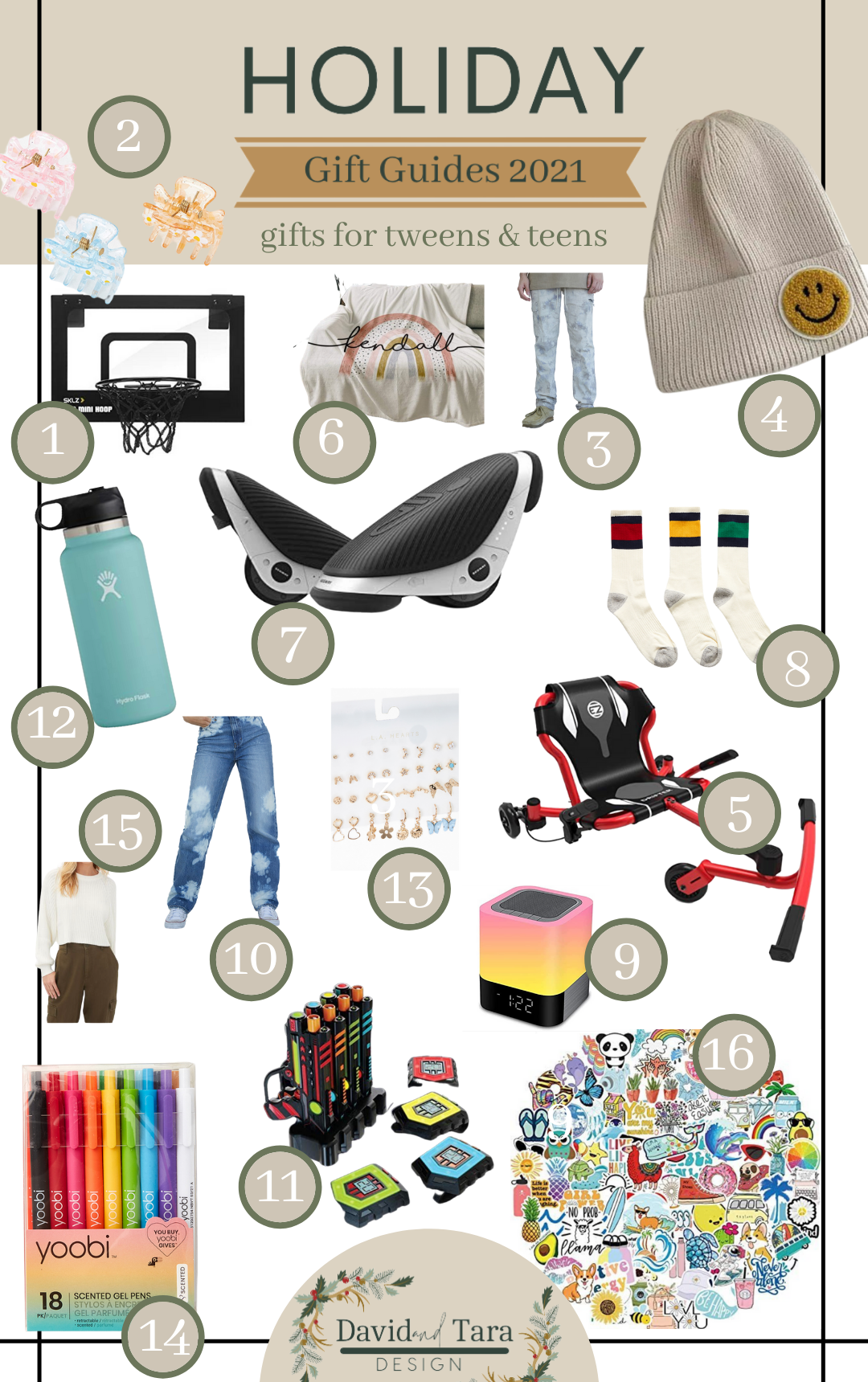 Holiday Gifts for Teens &amp; Tweens