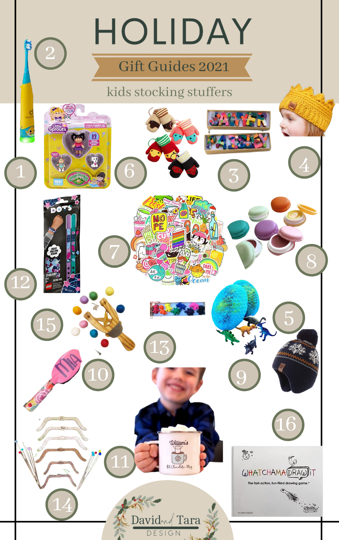 Holiday Stocking Stuffers for Kids 