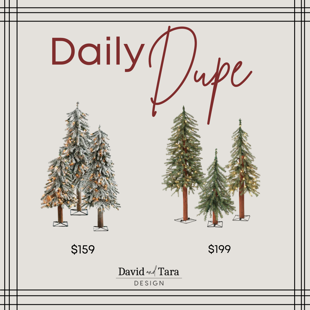 Sets of Three Pre-Lit Christmas Trees