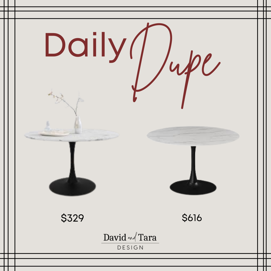 Marble Top Modern Dining Table