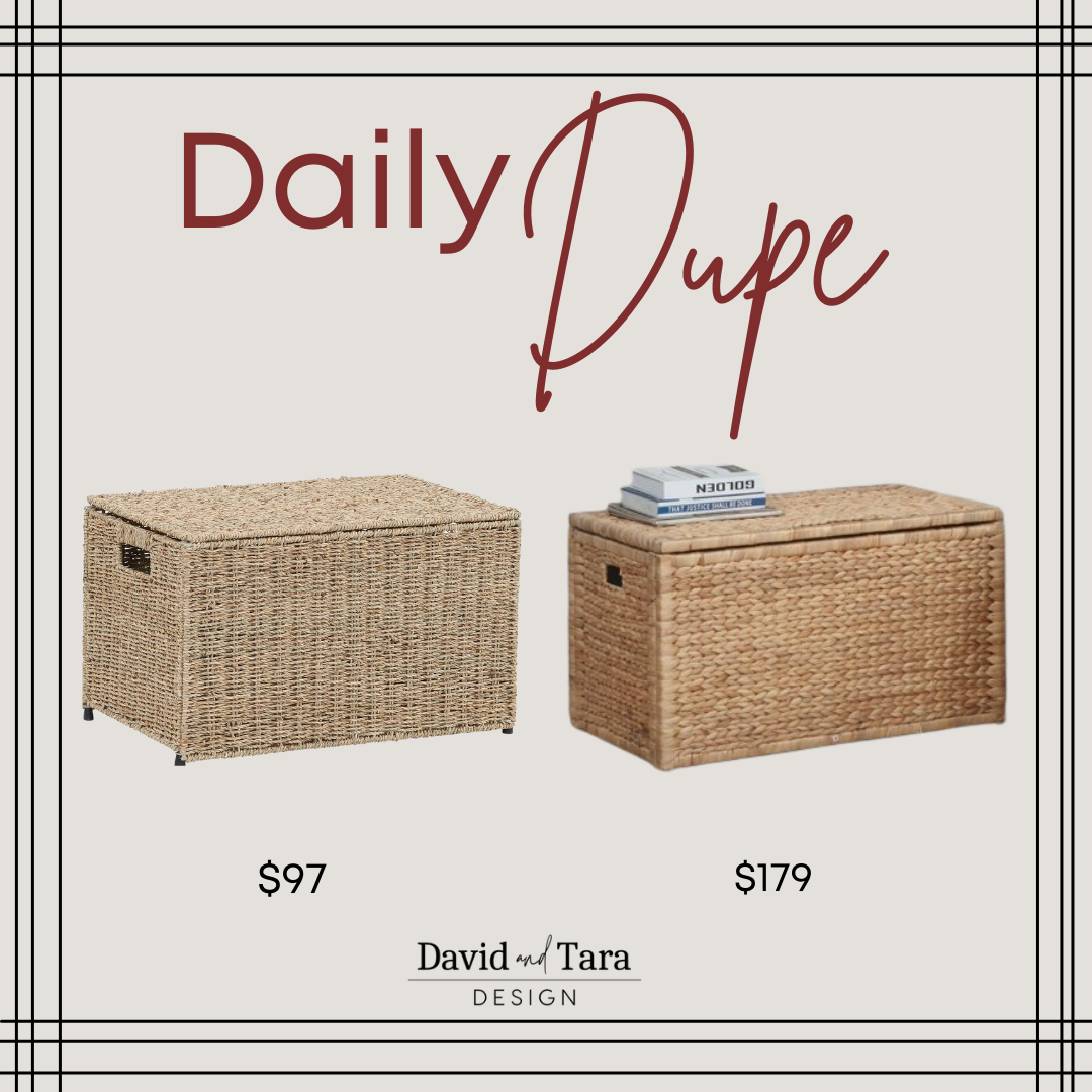 Woven Wicker Storage Chests